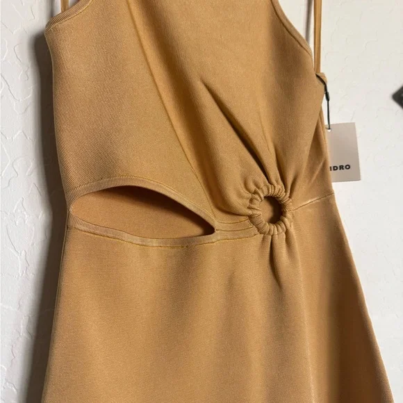 SANDRO - Brown Orange Ombre Midi Dress – NWT – EU 36 (US Small) - Picture 9 of 10